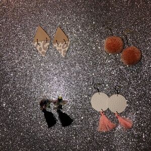 Boutique Earring lot 5 (4 pieces)